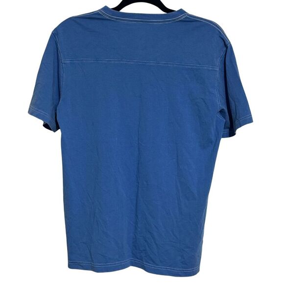 AMERICAN EAGLE Mens Short Sleeve Super Soft Standard Fit T-Shirt Blue NWOT Small - Picture 4 of 6